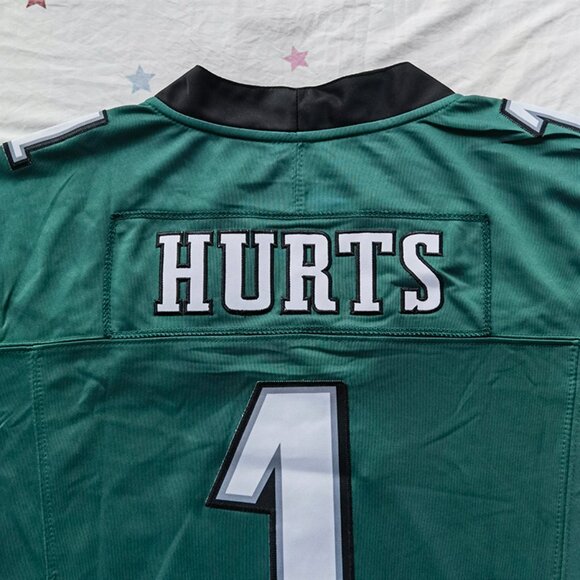 NFL HURTS Green No. 1 Short Sleeve Jersey - Picture 7 of 10